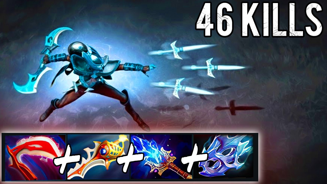 Phantom Assassin Goes FULL ASSASSIN Mode – 46 Kills 🔥