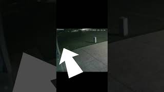 Creepy CCTV footage, what did i just see 😱😲  #shorts