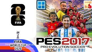 PES 2017 UPDATE PATCH FIFA WORLD CUP 2026 - HOW TO INSTAL ON WINLATOR🔥TESTED ON POCO F7 screenshot 2