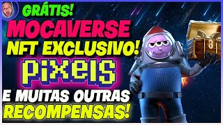 GANHE NFT NO PIXELS E MUITAS RECOMPENSAS GRÁTIS - MOCAVERSE