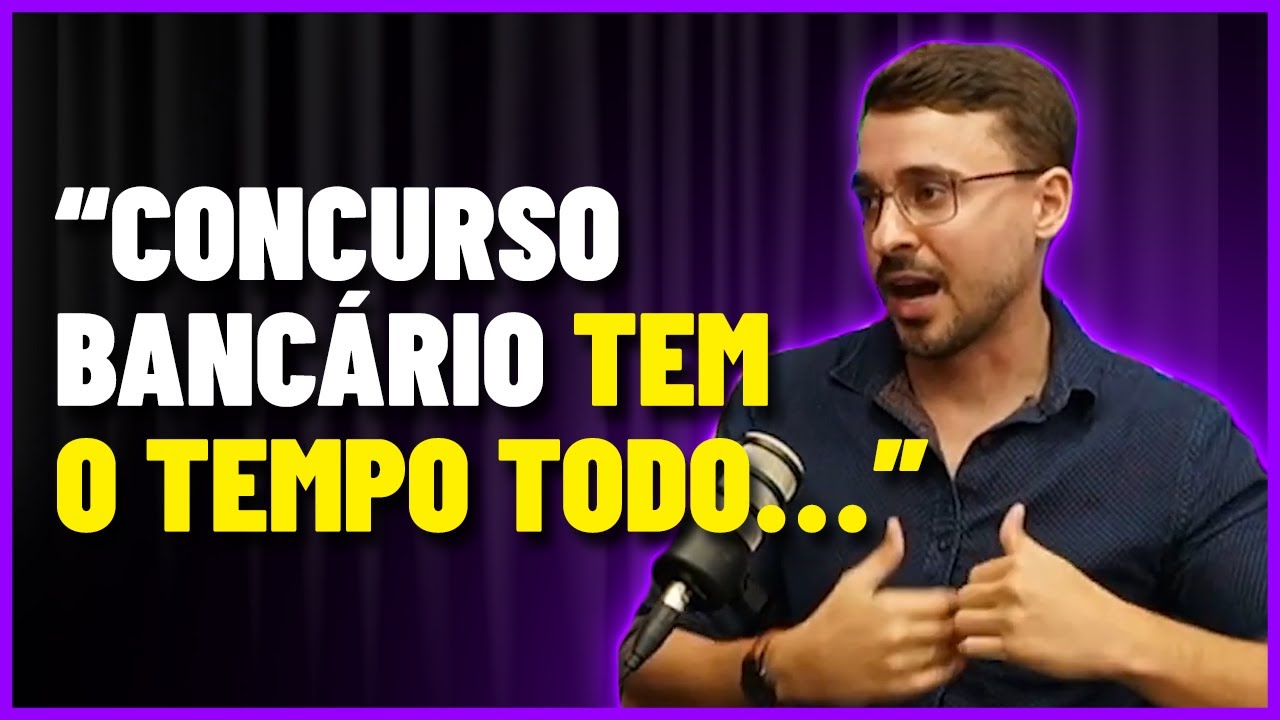 Estudando para Concursos Bancários você vai ter uma base para esses outros Concursos Públicos