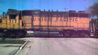 UP 1478 And 317 Bring LPA-18 Through Jefferson WI 5/23/14