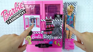 Boneca Barbie com Guarda Roupa de Luxo GBK12 Mattel - Sacolão.com