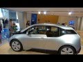 Inside look into the new BMW i3 electro car