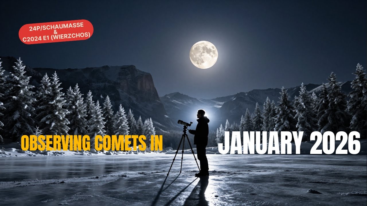 Вы можете пропустить эти кометы — вот почему январь 2026 года важен.