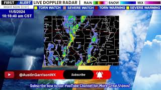 Looping Weather Patterns Radar Replay: Today's Weather Patterns on Loop | Austin Garrison Wx