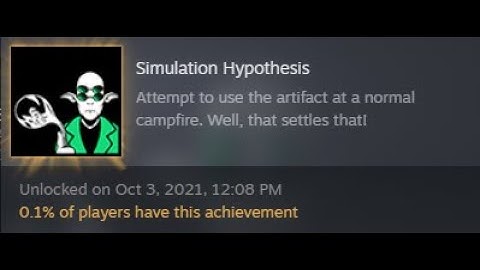 Outer Wilds: EOTE - Achievement Guide: Simulation Hypothesis