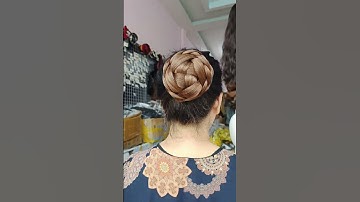 Búi tóc giả cho các cô trung niên mẫu mới nhất năm #tocbui