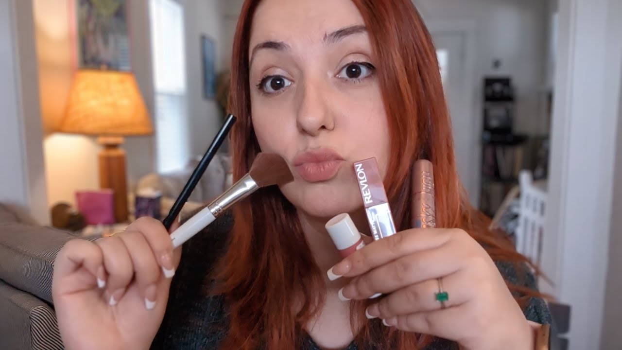 Makyajımı yapıyorum 💄 SHOW & TELL ASMR Türkçe