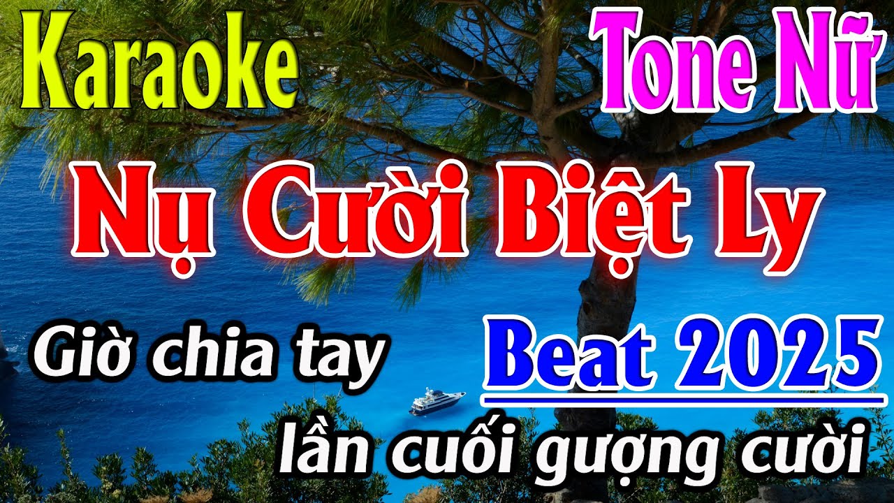 Nụ Cười Biệt Ly Karaoke Tone Nữ ( C#m ) Karaoke Lâm Organ