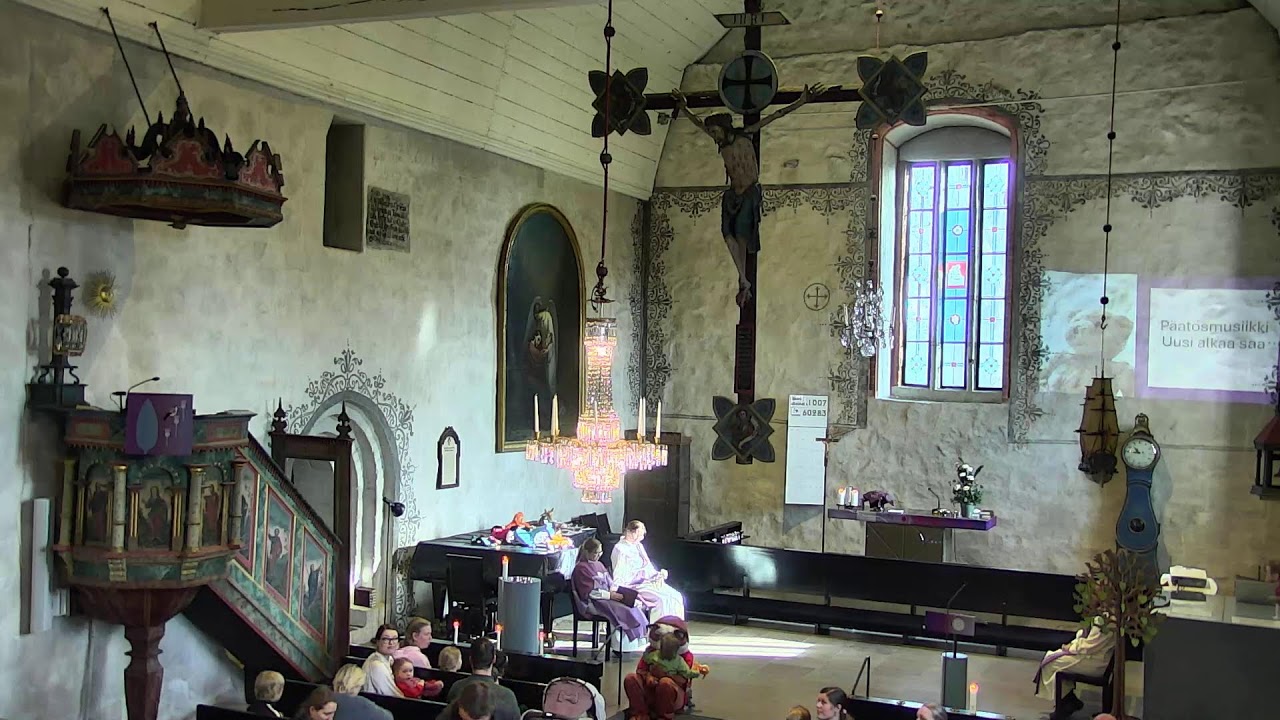 Perhemessu Raision kirkossa 8.3.2026