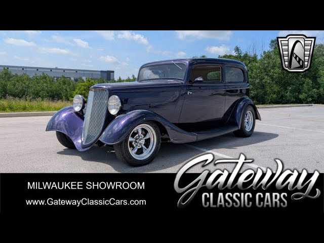 1933 Ford 2 Door Sedan, For Sale, 1661 MWK, Gateway Classic Cars