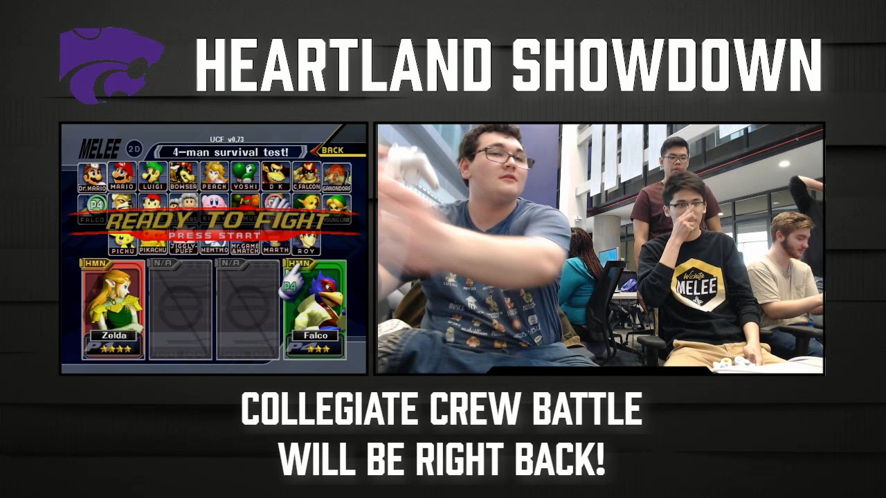 Heartland Showdown SSBM - JCCC Vs. WSU - Crew Battle