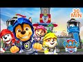 Paw Patrol Rescue Marathon Episodes - Mighty Pups On A Roll Compilation 60 minutes