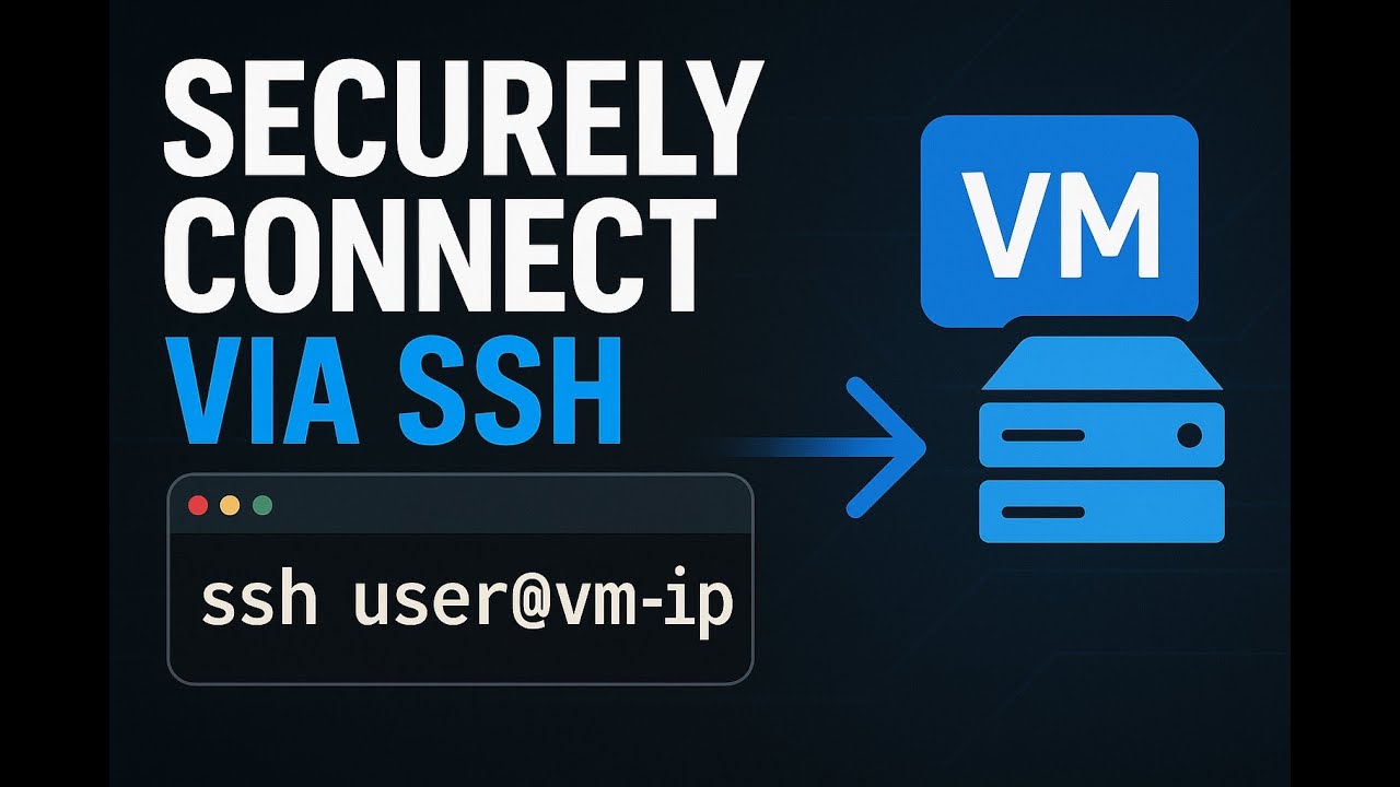 Configure SSH connection to a virtual machine. ONLY FOR EDUCATIONAL ...