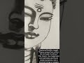 Inner peace begins the moment you choose calm over chaos 🕊️ | Buddha Art 🎨 #trending #youtube #viral