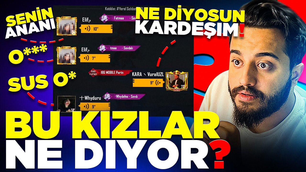 KIZLAR VİDEO ÇEKTİRMEDİLER! K*FÜRLER HAVADA UÇUŞTU! PUBG Mobile