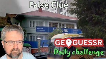 Geoguessr Daily Challenge - No Move June Challenge - This Clue Threw Me