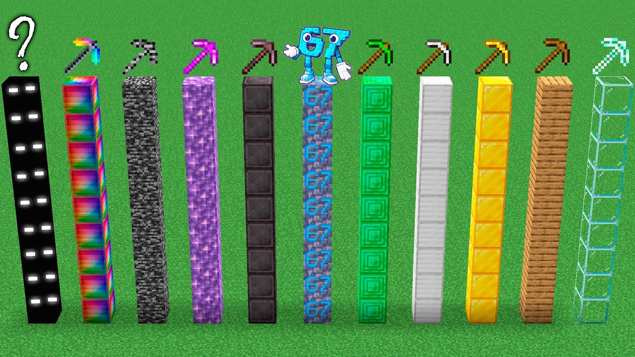 which pickaxe is the strongest???
