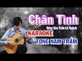 Chn tnh  karaoke guitar  tone nam trm  nbc