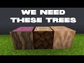 I Added 20 Missing Wood Types Minecraft NEEDS 