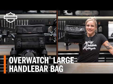 Harley-Davidson Overwatch Large Handlebar Bag Overview