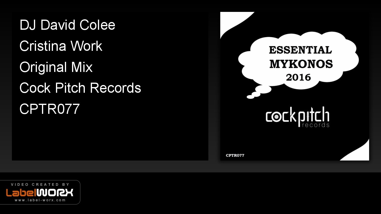 ⁣DJ David Colee - Cristina Work (Original Mix)