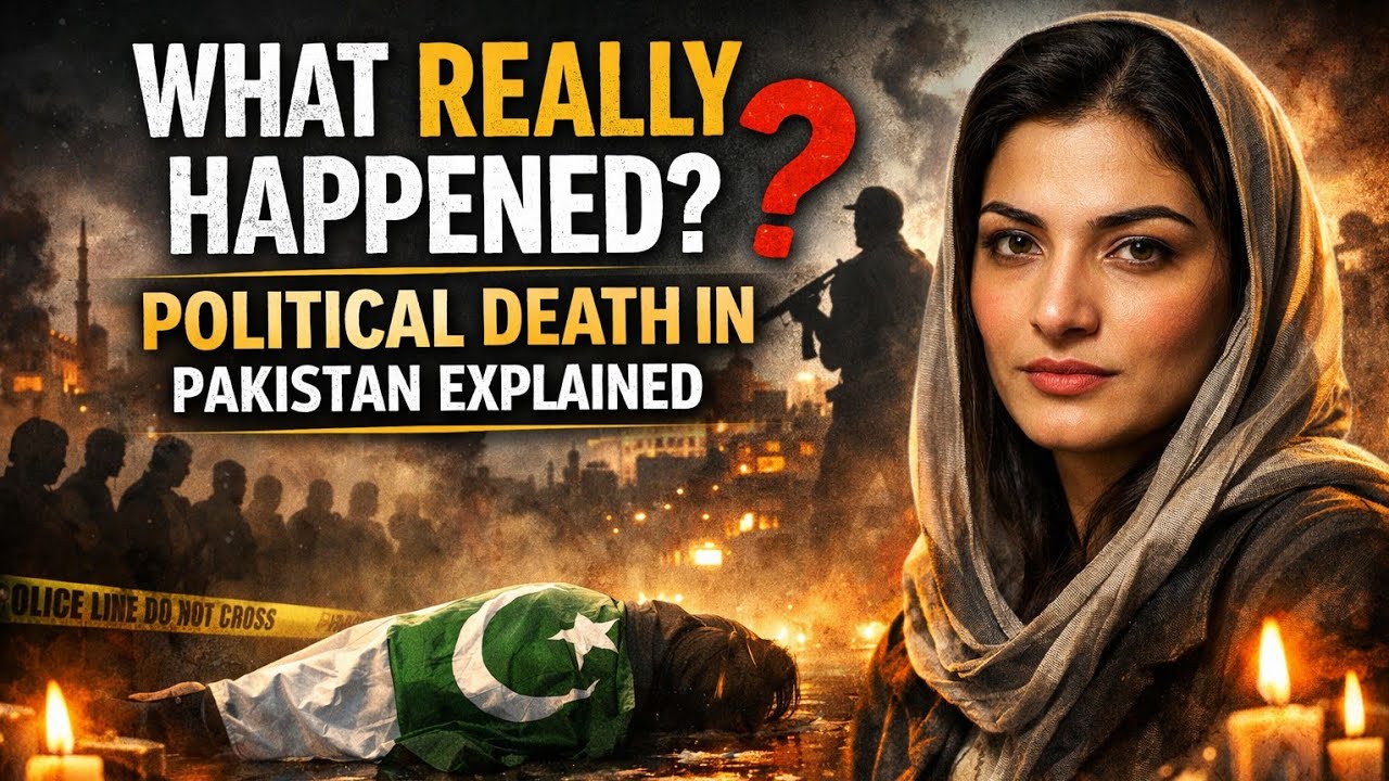 What Really Happened? Political Death in Pakistan Explained | THE REAL STORY 