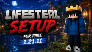 🔥 Minecraft LIFESTEAL Server Setup FREE | Complete Setup Tutorial | 1.21.11