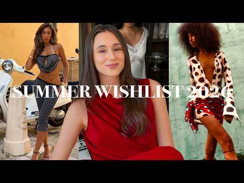 SUMMER WISHLIST 2026 I am so ready for summer!! ☀️