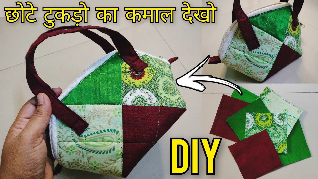 Reuse old fabric [Recycle] and make beautiful bag Bag cutting and