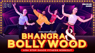 Non Stop 30 Min BHANGRA   BOLLYWOOD Dance Workout With BRAZIL Friends E08 | FITNESS DANCE With RAHUL