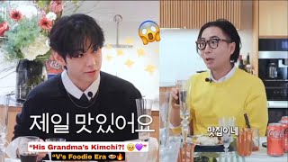 🔴Taehyung Brought His Grandma’s Kimchi… But What He Said Next Had Everyone Laughing 😂”