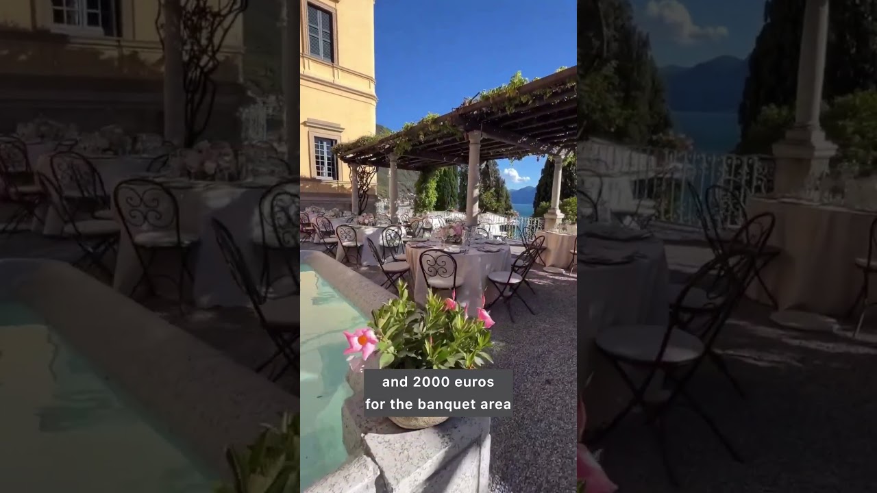 How much?💵 Villa in Italy for a wedding