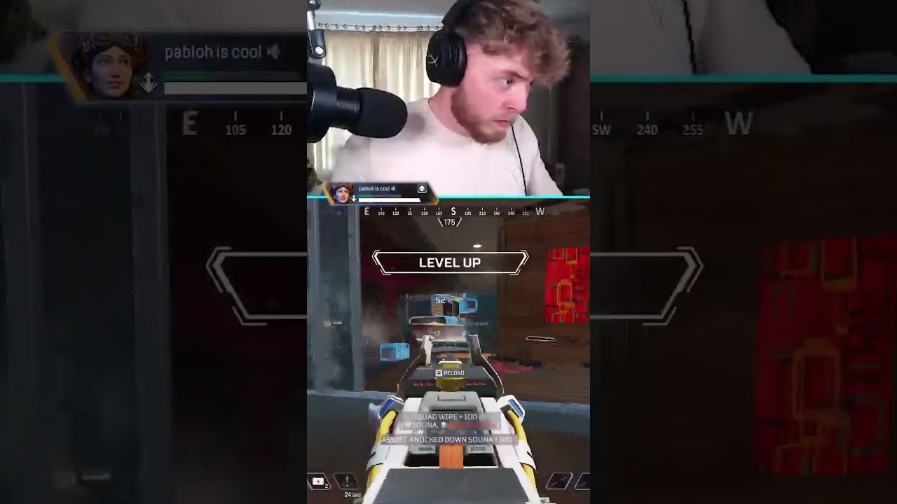 Pabloh BROKE HIS SETUP because of Apex Legends!  