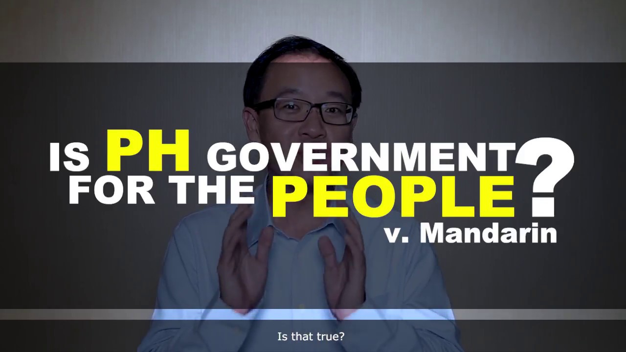 Is PH Government for the People? - Mandarin Version