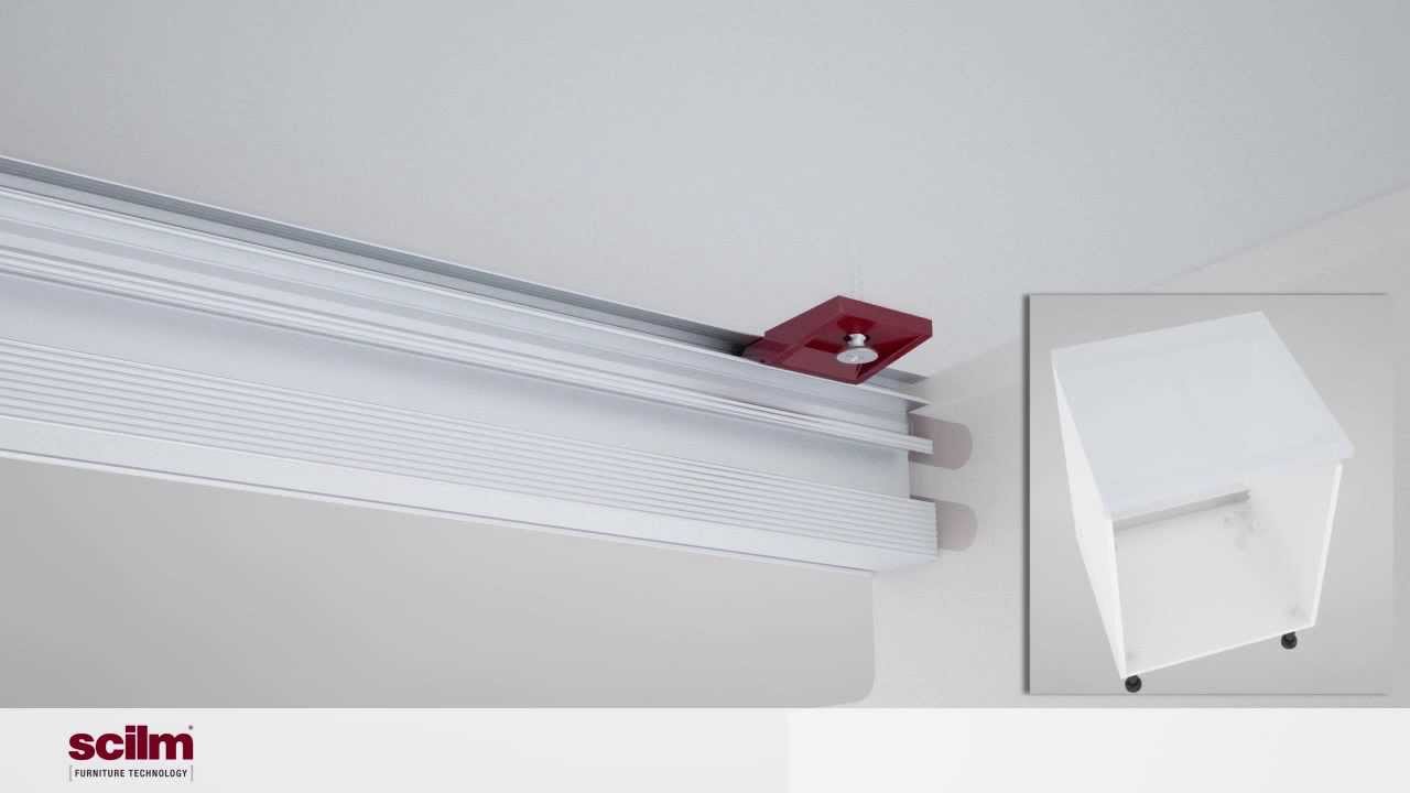 Scilm Profile Scilm - CATENARIE PER MOBILI | CATENARIA PROFILES FOR CABINETS - YouTube