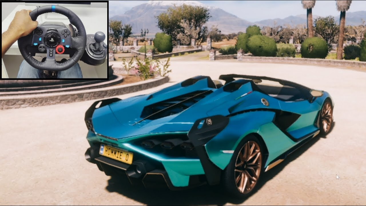 1600hp Sian Roadster Forza Horizon 5 Logitech G29