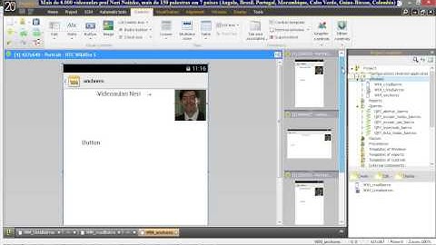 aula 6326 windev mobile    Windev Mobile 20  dominando Anchor posicao componentes diferentes modelos