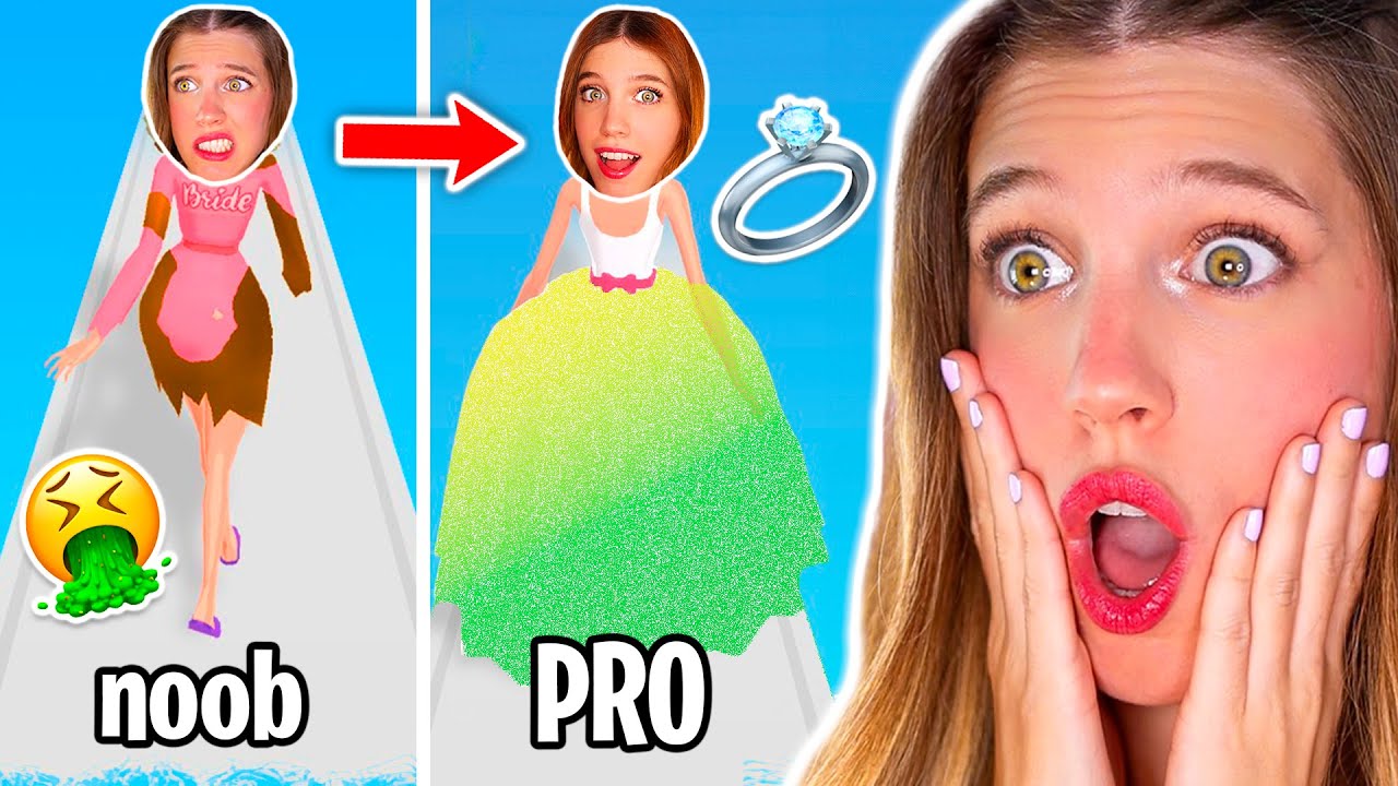 LA MEJOR BODA DEL MUNDO en SIMULADOR DIFÍCIL 👰🏼‍♀️💍 NOOB vs PRO vs HACKER en Dream Wedding!!