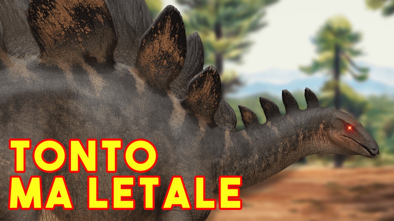 STEGOSAURO: il dinosauro erbivoro dalla coda MORTALE