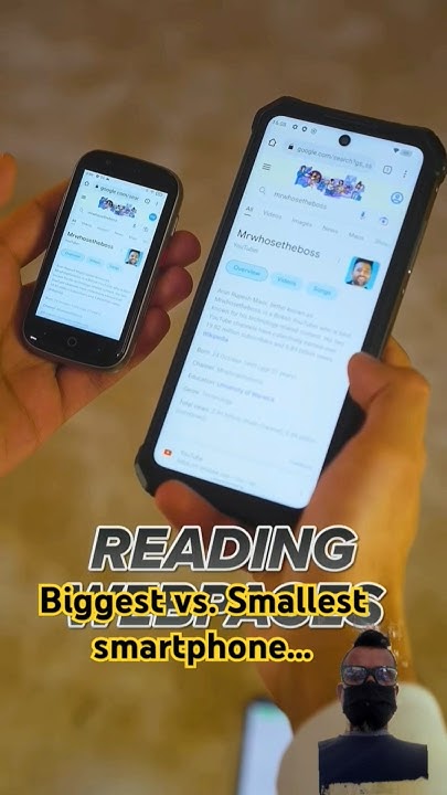 Biggest Vs Smallest Smartphone tech shorts smartphone YouTube biggest-vs-smallest-smartphone-tech-shorts-smartphone-youtube