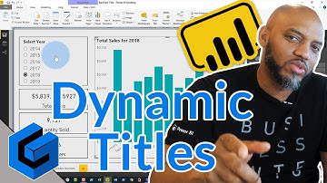 Dynamic Titles in Power BI Desktop