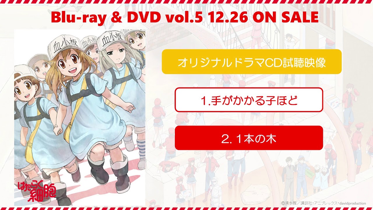 Blu Ray Dvd Tvアニメ はたらく細胞 公式サイト 第2期制作決定