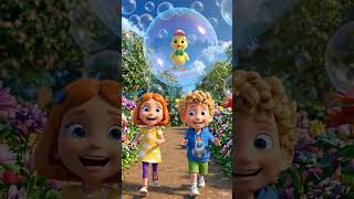 FUNNY Bubble Adventure for Kids! 🫧🐥 | Cute Cartoon #shorts #cartoon