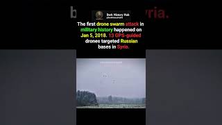 First Drone Swarm Attack in Military History #shorts