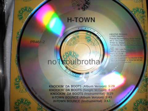 H-Town's hit single 'Knockin' Da Boots' 英12” H-Town Knockin Da