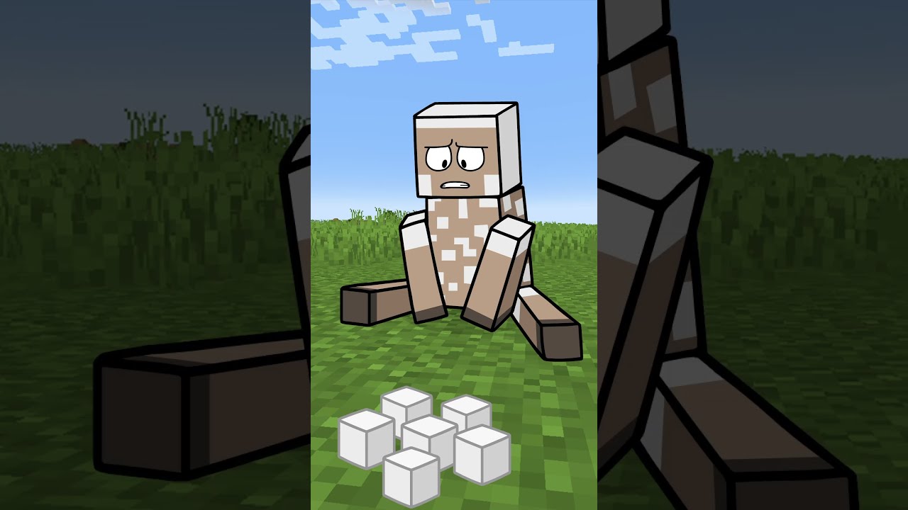 Farming Sheep In Minecraft Shorts