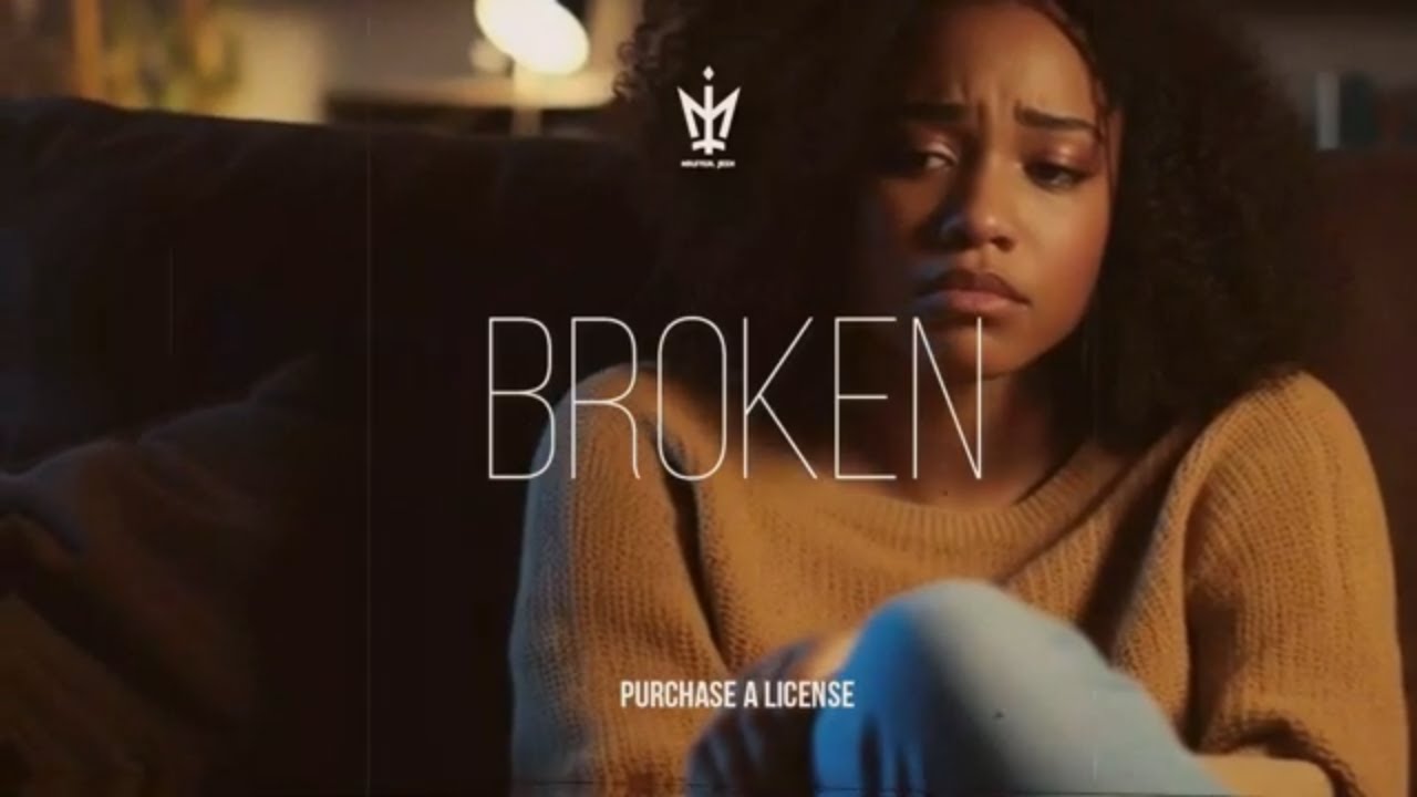 Sad Emotional Afrobeat Instrumental 2024 BROKEN Dancehall Afro Soul Type Beat