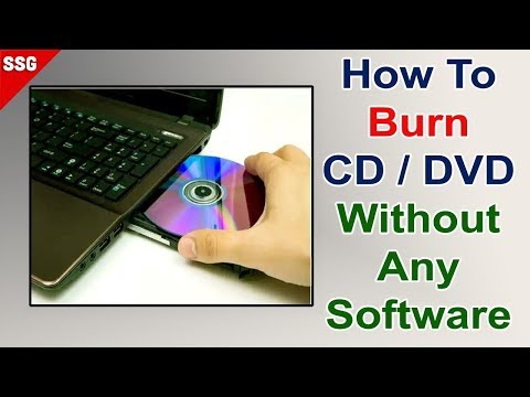 How to Write CD/DVD without any software in 2019 | Burn files to DVD Easily